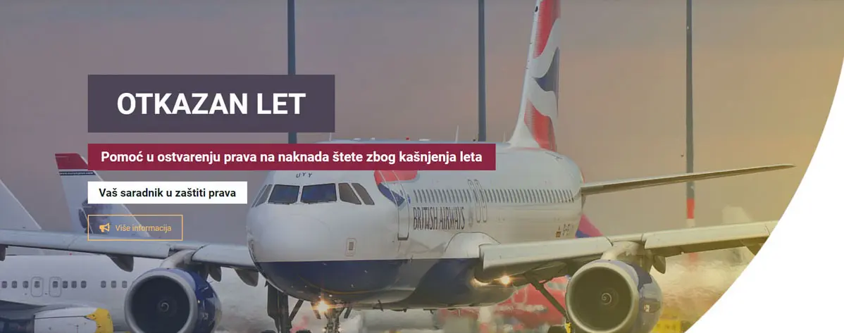 Projekat udruženja građana za zaštitu prava putnika i potrošača – Otkazan let
