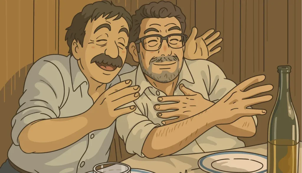 Studio Ghibli-style ilustracija